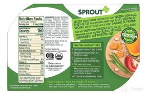 img 3 attached to 🥦 Sprout Organic Baby Food, Mediterranean Veggie Power Bowl with Beans & Quinoa, 5 Oz Bowl (8 Count) - Ideal for Toddlers & Infants