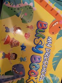 img 5 attached to Книга LOOIKOOS для дошкольного обучения: игрушки Монтессори, материалы для аутизма, развивающие раскраски и раскраски для малышей