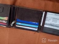 img 1 attached to 💼 Hunter Leather Bi-Fold Wallet: Timeless Classic Design review by Joshua Bell