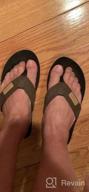 img 1 attached to Men'S Flip-Flops Comfort Slippers Beach Sandals Size 6-15 FITORY review by Eric Fish