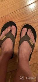img 5 attached to Men'S Flip-Flops Comfort Slippers Beach Sandals Size 6-15 FITORY