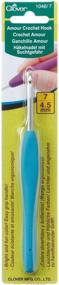 img 3 attached to 🍀 Clover Amour Crochet Hook 4.50mm Blue, High-Performance for Optimal Results