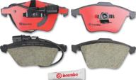 high performance brembo p85084n front disc brake pad - ultimate stopping power for your vehicle! логотип