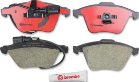 img 1 attached to High Performance Brembo P85084N Front Disc Brake Pad - Ultimate Stopping Power for Your Vehicle!