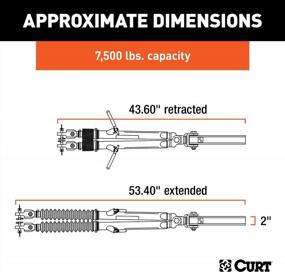 img 3 attached to Equip Your RV For Safe Towing With The CURT 70001 Rambler Steel Tow Bar