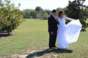 img 3 attached to Stunning Long Sleeve Wedding Dress - HONGFUYU Lace Applique Bridal Gown With Deep V Neck