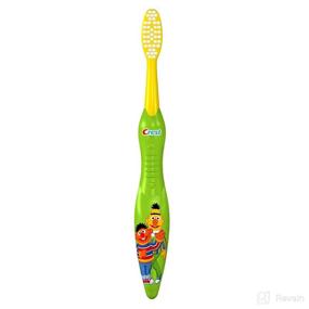 img 3 attached to Sesame Street Toothbrush for Kids 🦷 by Crest: Gentle Dental Care for Little Ones