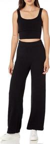 img 2 attached to Women'S Leo Super Soft Pull On Sweater Pants: Get The Drop Now!