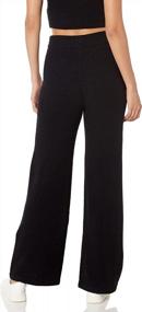 img 3 attached to Women'S Leo Super Soft Pull On Sweater Pants: Get The Drop Now!