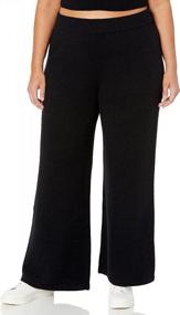 img 1 attached to Women'S Leo Super Soft Pull On Sweater Pants: Get The Drop Now!