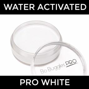 img 3 attached to Bo Buggles 90g Professional White Face Paint: Classic Colors, Water Activated for Superior Performance