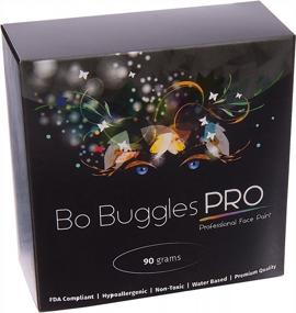 img 2 attached to Bo Buggles 90g Professional White Face Paint: Classic Colors, Water Activated for Superior Performance