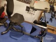 img 1 attached to Bluetooth-Enabled Recumbent Exercise Bike With 3-Way Adjustable Desk - EXERPEUTIC 2500 review by David Bartan