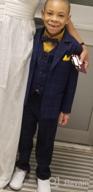 img 1 attached to Yuanlu Formal Tuxedo Suits Blazer - Stylish Boys' Clothing in Suits & Sport Coats review by Bill Wasson