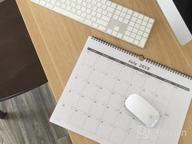 img 1 attached to 2023-24 Nekmit Large Desk Calendar W/ Protecting Pad | 22" X 17" For Life Planning & Organizing! review by Tim Knain