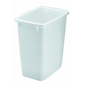 img 1 attached to 21 Quart Wastebasket In White