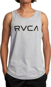 img 4 attached to RVCA Graphic Sleeveless Shirt Black Men's Clothing best - Shirts