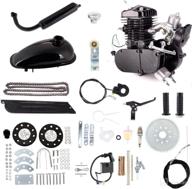 diy motorized bike: 80cc 2-stroke bicycle gasoline engine motor kit – single cylinder air-cooled powerhouse logo