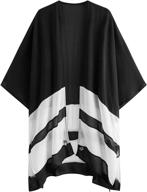 multicolor women's clothing: sweatyrocks kimono vintage swimwear | swimsuits & cover ups logo