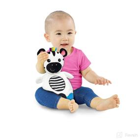 img 2 attached to 🦓 Baby Einstein Zen The Zebra Sensory Plush Teether Toy: Perfect for Newborns and Beyond