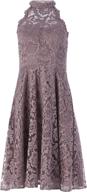 eliza womens halter flare dress women's clothing via dresses logo