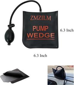 img 3 attached to 🚗 ZMZILM Full Professional Car Kit Air Wedge Pump | Leveling Kit & Alignment Tool | Inflatable Shim Bag (Size A) - Enhanced SEO