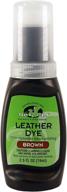 griffin leather self applicator brown logo