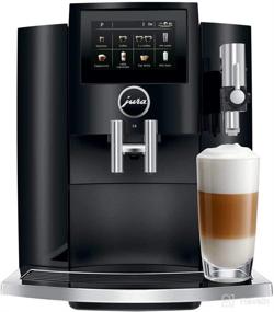 img 2 attached to 🏞️ Jura S8 Automatic Coffee and Espresso Machine (Piano Black): Enhance Your Coffee Experience!