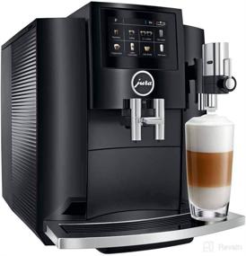 img 1 attached to 🏞️ Jura S8 Automatic Coffee and Espresso Machine (Piano Black): Enhance Your Coffee Experience!