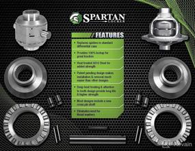 img 1 attached to 🔒 Spartan Locker Model 35: 27 Spline Count, 1.625" Carrier, Heavy-Duty Cross Pin