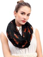 lina lily womens infinity lightweight women's accessories : scarves & wraps логотип