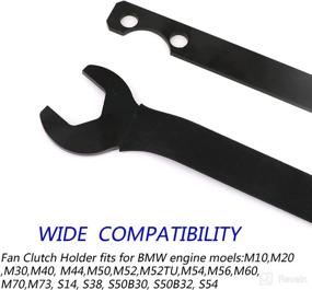 img 3 attached to 🔧 Dokili 36mm x 32mm Fan Clutch Nut Wrench: Complete BMW Fan Clutch Removal Tool Set