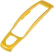x autohaux gold tone car remote key fob case cover shell trim plastic for porsche cayenne panamera macan logo