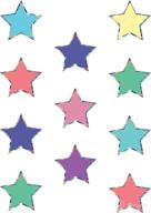 ✨ iridescent mini accents with bright colored stars logo