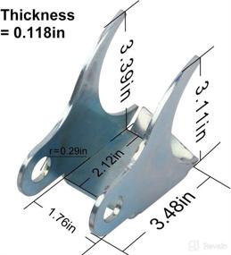 img 3 attached to 🔧 ELITEWILL Rear Upper Shock Mount Bracket for 99-06 GMC Sierra & Chevy Silverado - Optimized for SEO