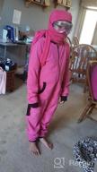 img 1 attached to Women'S Fleece Non-Footed Solid Color Onesie Pajamas Jumpsuit By Sleepyheads review by David Angelboy