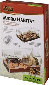 img 2 attached to 🏞️ Zilla Micro Habitat Terrariums: Secure Locking Latch, Perfect for Terrestrial Pets (Small)