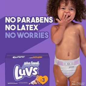 img 2 attached to 👶 Luvs Triple Leakguards Diapers Size 4: 88-Count Pack for Maximum Protection!