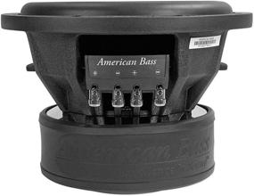 img 4 attached to 🔊 Powerful 10 Inch Dual 4 Ohm Subwoofer: New American Bass Xr-10D4 - 2000 Watt Car Audio Sub