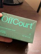 img 1 attached to OffCourt Exfoliating Body Soap - Best Cleansing Soap with Medium Strength Fresh Fig Leaves Scent for all Skin Types, Non-Drying Bar, 5oz 1 Pack; Perfect for Men and Women review by Derek Kraft