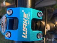 img 1 attached to Wake 31.8Mm Short Mountain Bike Stem - Lightweight Aluminum Alloy Stem For Most Bicycles, Including Road Bikes, MTBs, BMXs, And Fixie Gears - Available In Black, Blue, Gold, And Red review by Julio Avikunthak