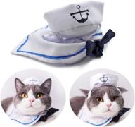 🐱 petleso cat sailor hat outfit - cute halloween costume for kittens and puppies logo