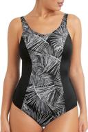 amoena womens piece swimsuit multi women's clothing ~ swimsuits & cover ups logo