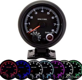img 4 attached to YUANJS Universal Tachometer 0 8000RPM Adjustable