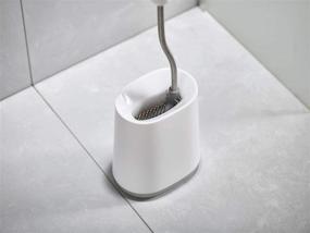 img 2 attached to Joseph Joseph Toilet Brush Set - White/Grey (2 Pack): Efficient Cleaning Solution