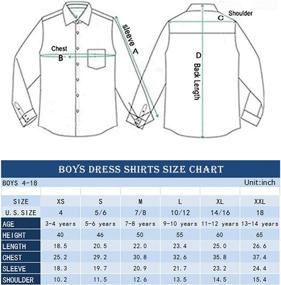 img 2 attached to Spring Gege Short Sleeve Uniform Boys' Clothing in Tops, Tees & Shirts