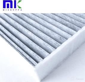 img 1 attached to 🔍 MIKKUPPA KT035 (CF10368) Cabin Air Filter - Audi A4, A6, RS4, RS6, S4, S6 - Replacement 4B0819439C