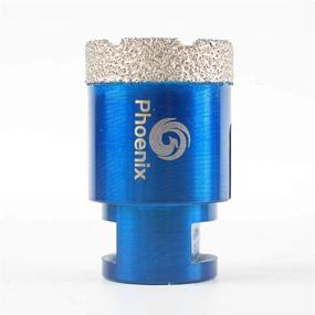 img 4 attached to Precision Diamond Core Drill Bit Set For Tile, Marble, And Brick: 1-1/2 Inch Vacuum Brazed Hole Saw By Raizi