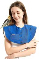 🐦 vanfavori bird shoulder protector cape: shielding parrots from scratches, droppings & more логотип