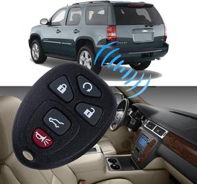 img 2 attached to 🔑 2 Pcs Keyless Entry Remote Control Car Key Fob for 2007-2016 Chevy Suburban Tahoe Traverse/Buick Enclave/GMC Acadia Yukon/Cadillac Escalade with FCC ID: OUC60270, OUC60221 (5Btn)